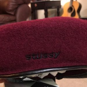 Stussy Red Beret S/M Brand New Hypebeast Military